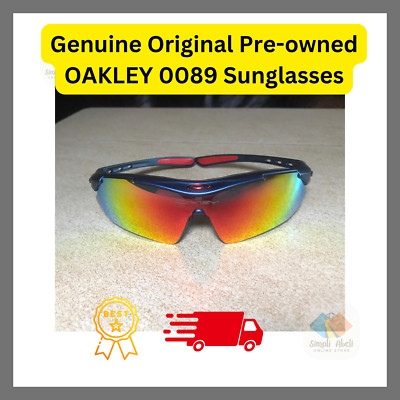 Oakley Sunglasses 0089 80 16 115 Set Blue 5 Interchangeable Lenses