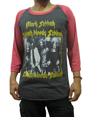 black sabbath baseball tee