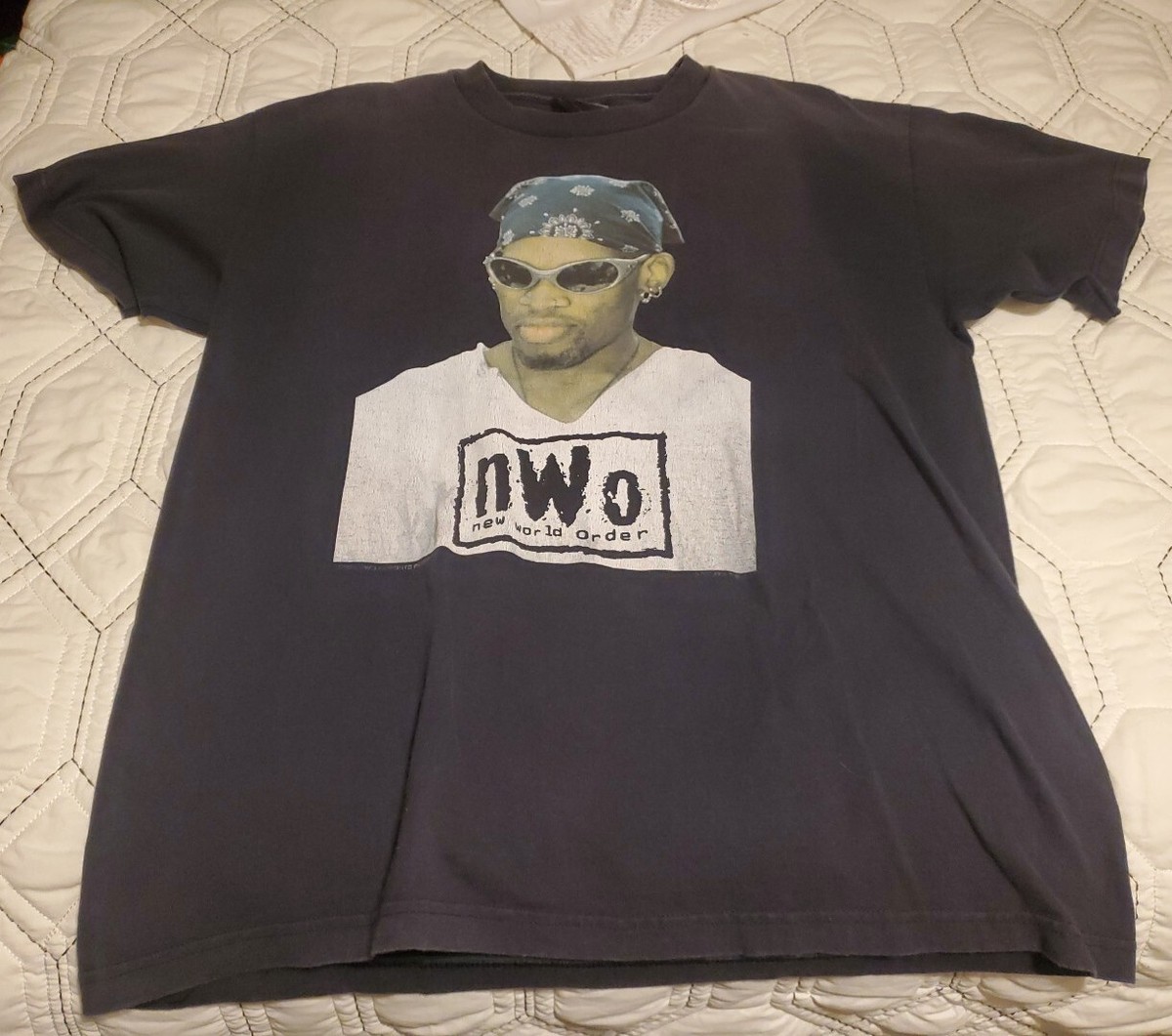 Dennis Rodman Rodzilla NWO shirt size 2XL Vintage Wrestling Dennis Rodman Rodzilla NWO shirt size 2XL Vintage Wrestling
