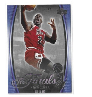 Michael Jordan 2007 Upper Deck The Finals Promo Chicago Bulls #F-MJ1