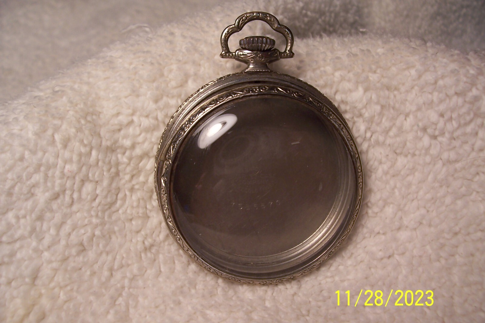 VINTAGE 14K GOLD FILLED SIZE 12 POCKET WATCH CASE eBay
