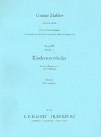 Gustav Mahler | Kindertotenlieder | Partitur | Edition Peters