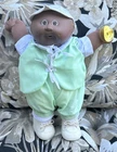 Vintage 1978/82 Black Baby Cabbage Patch Doll 13” Bald Sign Black Pen