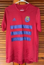 Real Salt Lake RSL MLS t-shirt Jersey Adidas Men’s Size Medium M