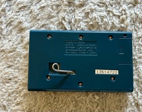 Nintendo Game and Watch FIRE 1981 Silver Vintage Handheld Console Tested