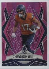 2025 Panini Phoenix Pink Hyper /299 Devaughn Vele #14 00r3