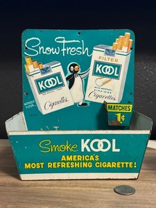 激レア Vintage Kool Cigarettes Display!!!! Vintage Kool Cigarette Sign for sale | eBay