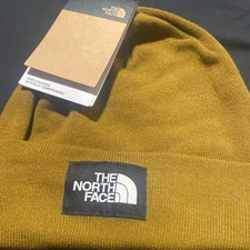 Brand New w. Tags NORTH FACE Big Box Beanie, GREEN, Great Hat, SHIP FAST