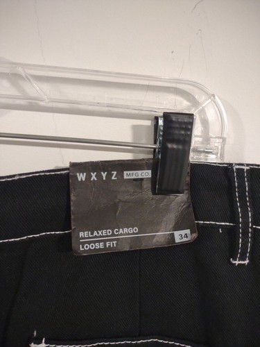 WXYZ Logan Relaxed Cargo Loose Fit Hose ~ Herren 34x29 - Bild 12 von 14