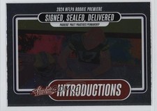 2024 Panini Absolute Introductions Michael Pratt Signed Sealed Delivered 1t1x