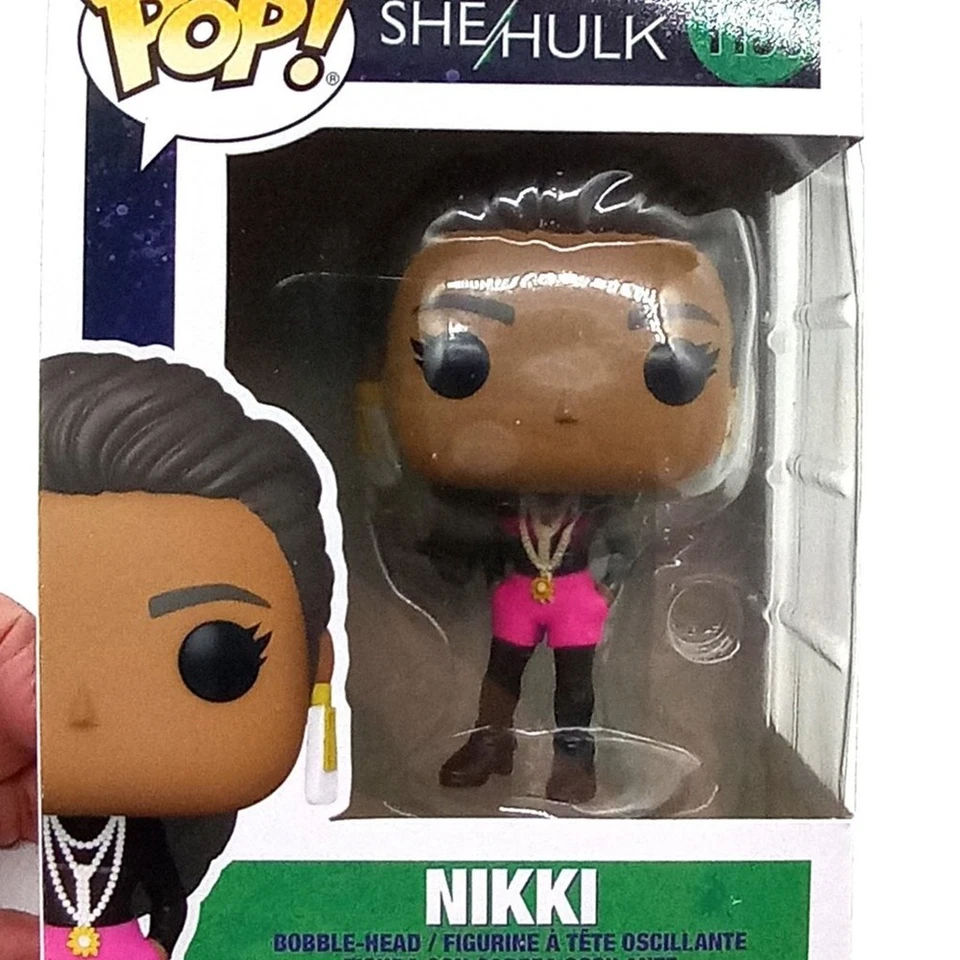Funko POP! Figura Vinilo Marvel She Hulk #1133 Nikki & Protector Disney Nuevo Pop Foto 2 de 4