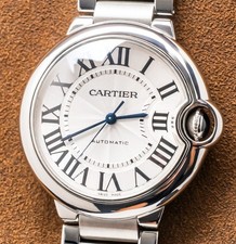 Cartier Ballon Bleu 36mm Automatic Steel Bracelet Roman Numerals W6920046 7