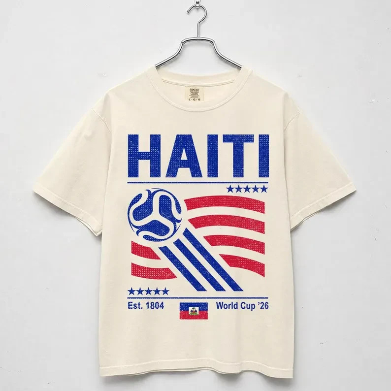 [COLECTION] Retro Haiti Soccer Shirt, Vintage Haitian Flag Football Fan Tee