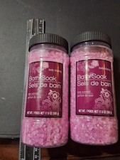 BODY RELAXING BATH SOAK- ROSE SCENTED 17.6 oz X 2