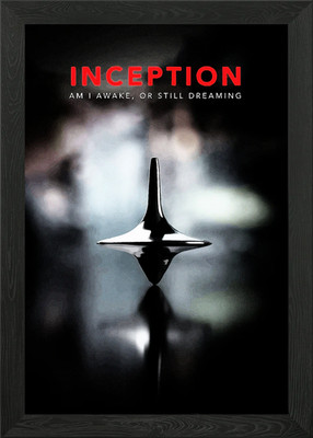 Inception Movie Poster Framed Wall Art Poster Canvas Print Picture