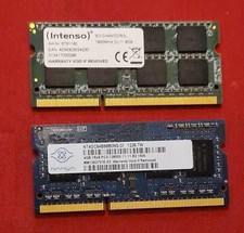 2 Abeitsspeicher DDR3 SO-DIMM 204Pins mit insgesamt 12GB