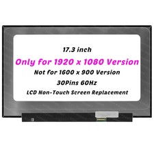 17.3" for Acer Aspire 3 A317-53 FHD 30Pins 60Hz LCD LED Non-Touch Screen Display