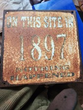 On This Site In 1897 Nothing Happened novelty...