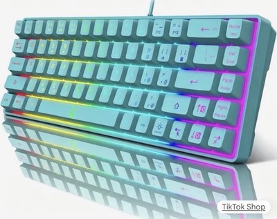 K68 K68 Compact Wired USB-C Illuminated Gaming Keyboard QWERTY English
