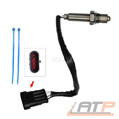 LAMBDASONDE LAMDASONDE +STECKER PLANAR FÜR LANCIA DELTA 3 1.4 BJ AB 08 LYBRA 2.0