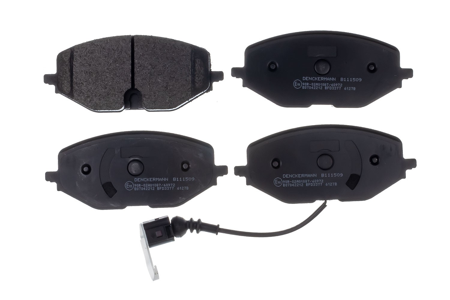 Fits DENCKERMANN FILTRY B111509 BRAKE PADS AUDI A3 19- SKODA OCTAVIA  ⭐UK Stock⭐