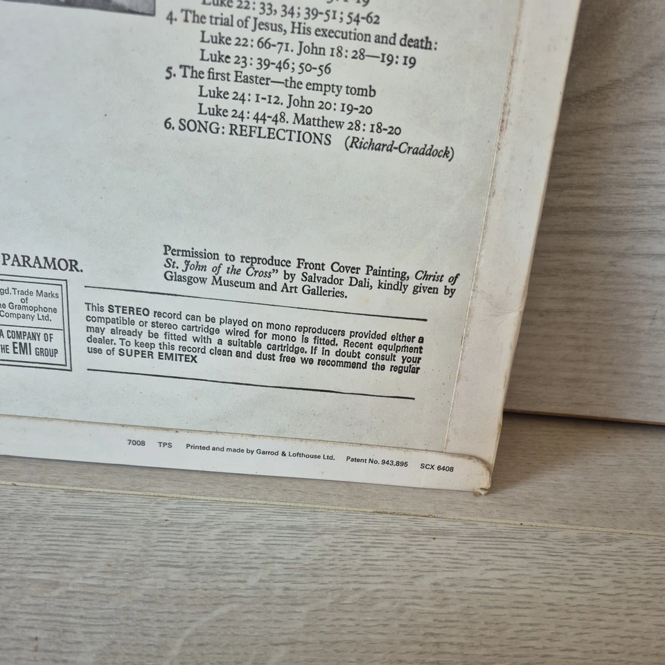 CLIFF RICHARD  About That Man  LP  1970  UK 1st press  Christian  Rare! scx 6408 Foto 4 de 4