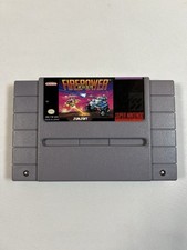 Firepower 2000 (Super Nintendo Entertainment System, 1992) Tested & Working