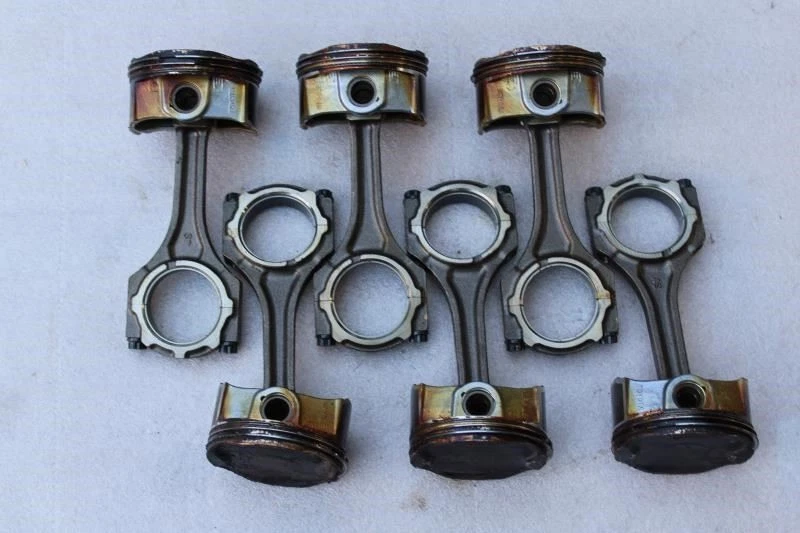 2011 2012 2013 2014 2015 2016 TOYOTA SIENNA ENGINE PISTON ROD ARMS 3.5L 6 PIECES Foto 2 de 4