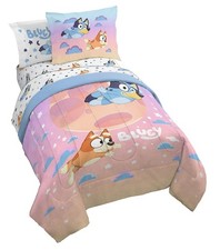 Jay Franco Bluey  Bingo Full Comforter Set - 7 Piece Bed Set Includes Sheet ...
