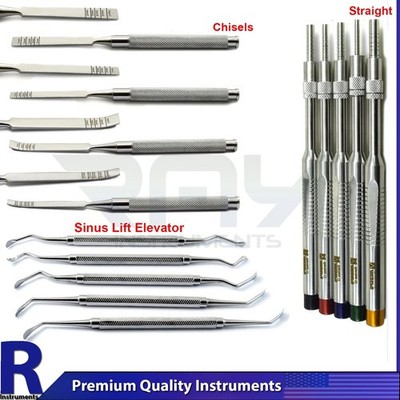 Sinus Lift Elevator Instruments Chisels Dental Implant Surgery Graft