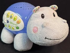 Vtech LIl Critters Soothing Starlight HIppo Nightlight Projector Songs Nature