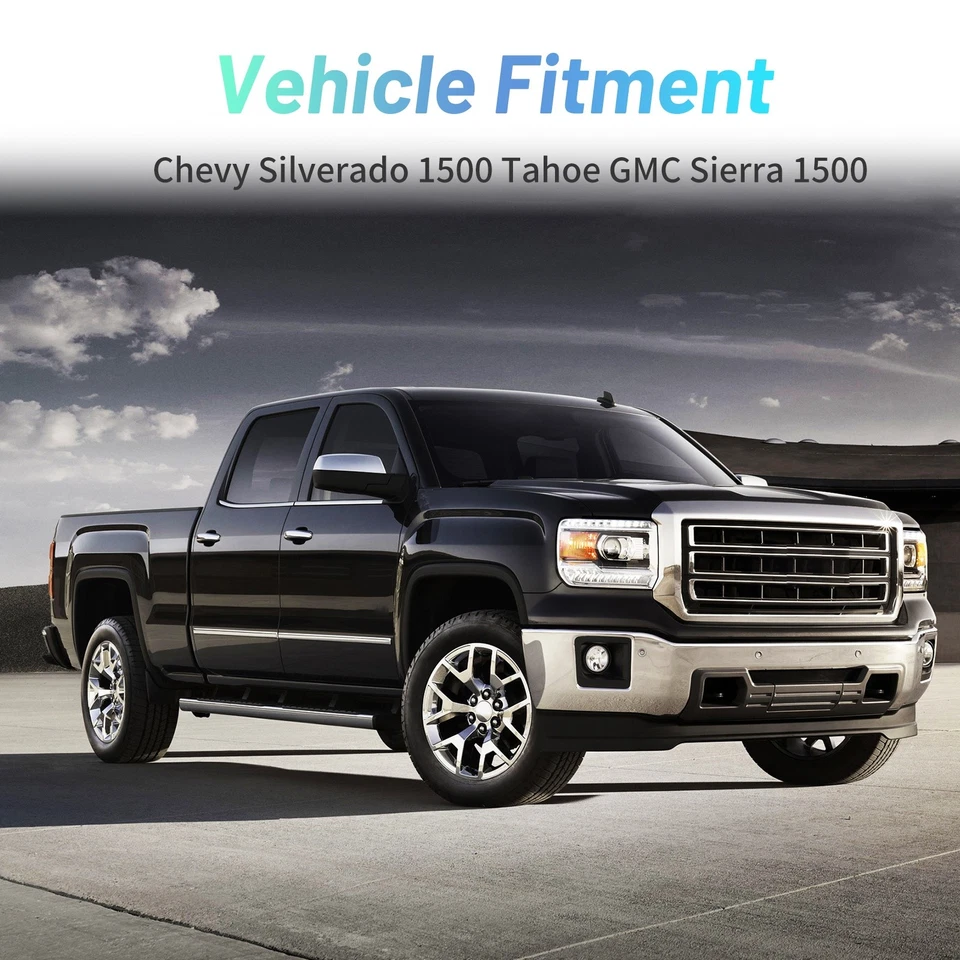 Cojinetes de cubo de rueda delantera 1 pieza para Chevy Silverado GMC Sierra 1500 515096 Foto 2 de 4