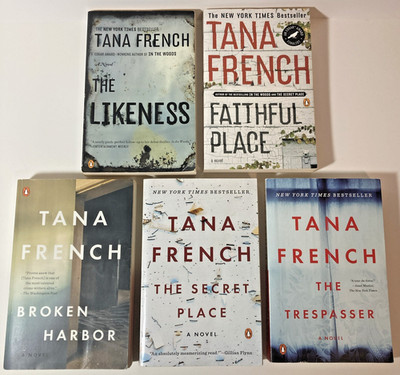 Lot of 5 - Dublin Murder Squad Series By Tana French, Paperbacks