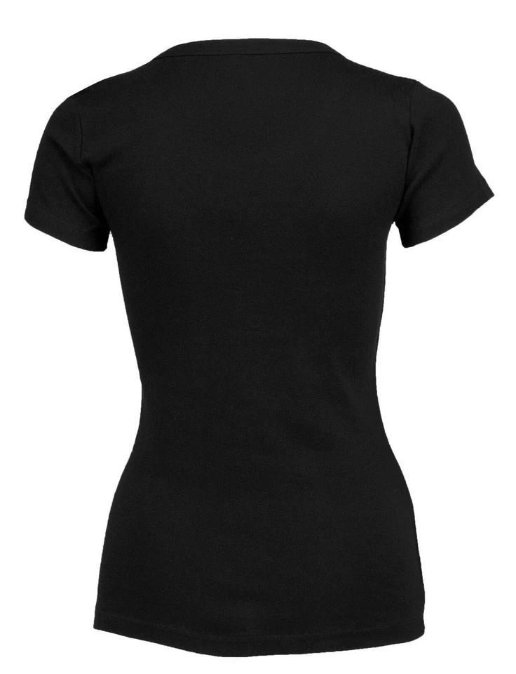 Camiseta Corvette 2014-2019 para mujer con estrás con logotipo y escritura Stingray 676901 Foto 3 de 4