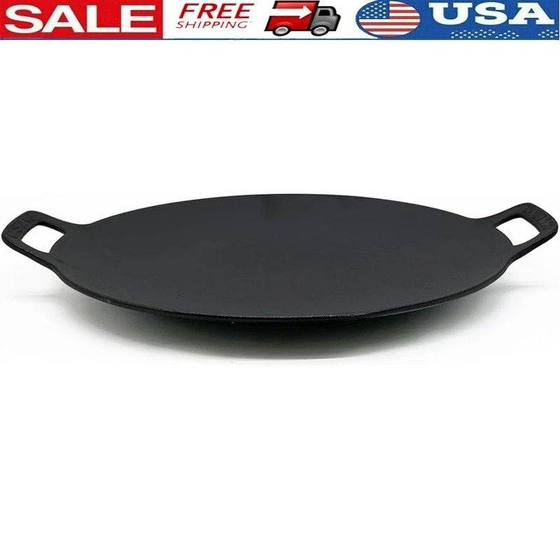 Cast Iron Korean BBQ Grill Pan Pre-Seasoned Gas Electric Induction Stovetop New
Opens in a new windo