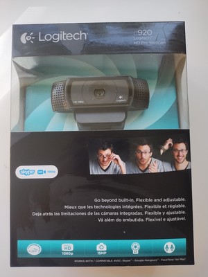 Logitech C920x Pro HD Webcam - Black new