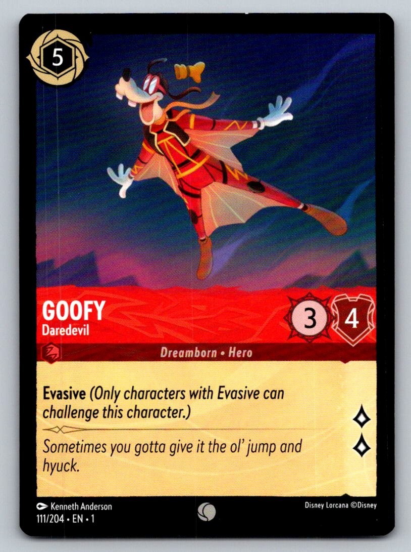 Disney Lorcana Goofy 111/204 | eBay