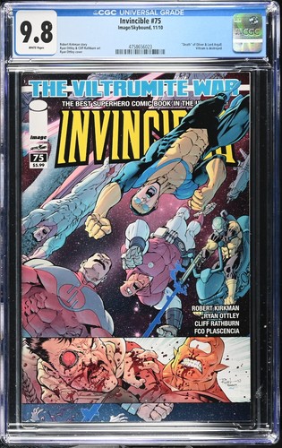 Invincible #75 CGC 9.8! Viltrumite War Ends! Destruction of Viltrum!