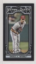 2013 Topps Gypsy Queen Mini Black 124/199 Gio Gonzalez #208 2fd