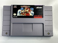 SNES Super High Impact Super Nintendo Cartridge Tested Working Football