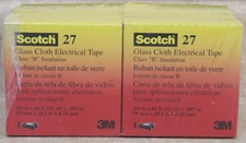 Scotch 27 1/2" Glass Cloth Electrical Tape *New* FREE SHIPPING