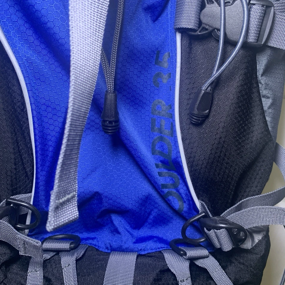 Vango Boulder 35 Mochila Mochila Festival, Camping, Senderismo Azul Gris Foto 4 de 4