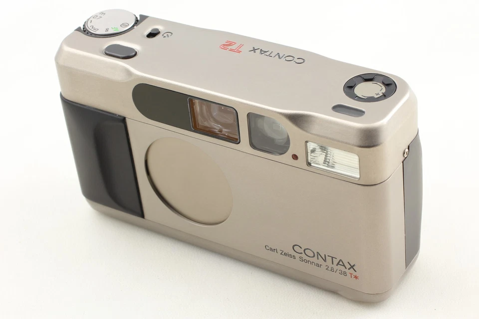 Cámara fotográfica compacta Contax T2 Titan 35 mm Leer [Exc+5 con correa] de JAPÓN - Imagen 4 de 4