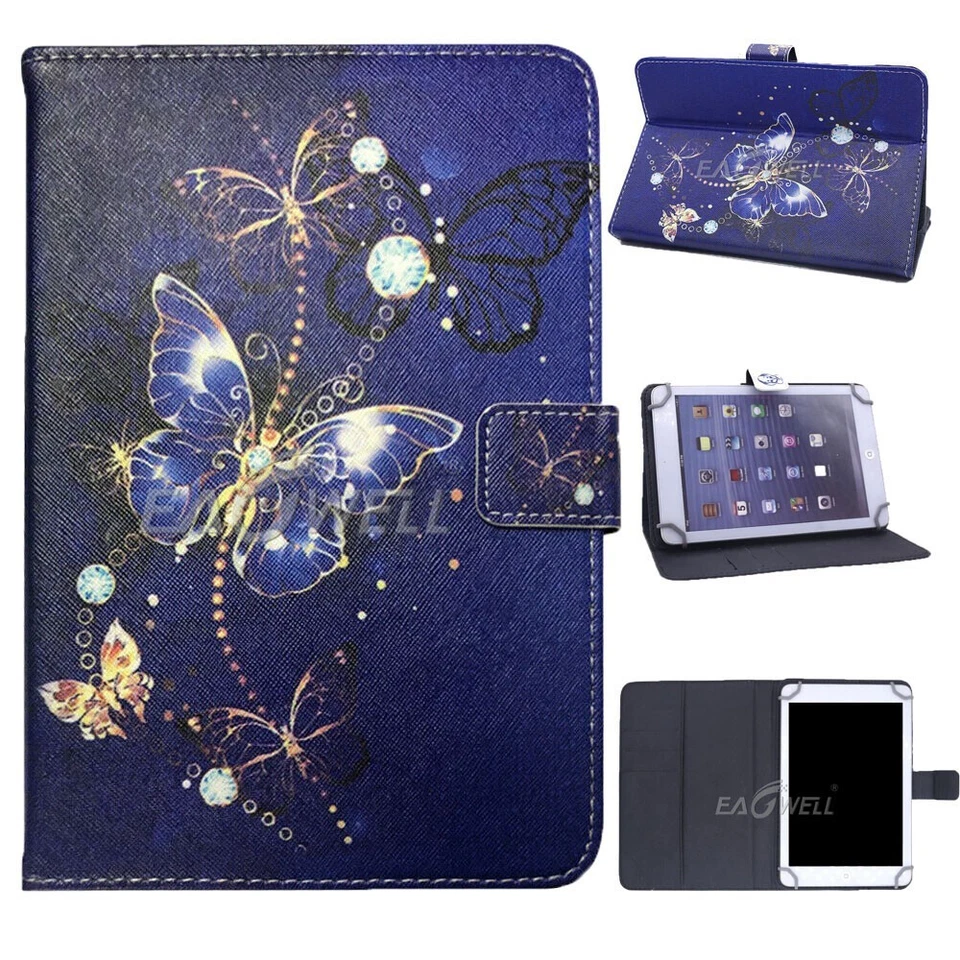 For Laser 7 / 10 Inch Tablet  - Universal Pattern Adjust PU Leather Case Cover - Image 3 of 4