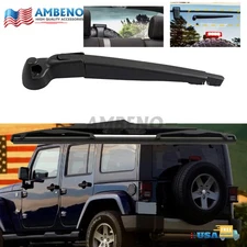 Rear Wiper Blade Arm Set 68002490AB For Jeep Wrangler (2007-2016) JK Wrangler