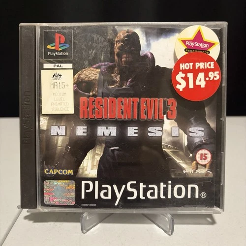 New ListingResident Evil 3 Nemesis PS1 PAL Complete Manual Disc Tested Working READ
