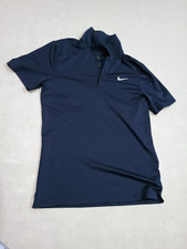 Men's Nike Dry Victory Coaches Polo Shirt Small Navy Golf Small