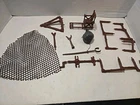 1983 KENNER STAR WARS EWOK VILLAGE PLAYSET ORIGINAL PARTS C3P0 THRONE & MORE