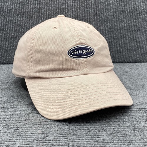 Life Is Good Mütze Kappe Riemen hinten bestickt Patch Outdoor Freizeit Herren