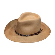 STETSON Men's Mountain View Crushable Wool Felt Sand Outdoor Hat - All Sizes
